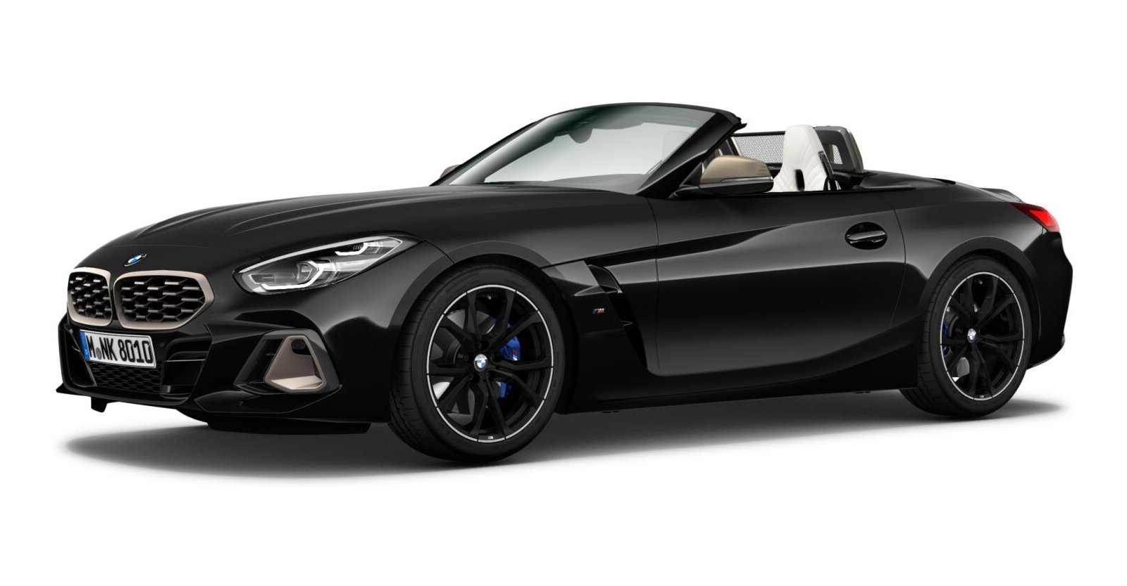 BMW BMW Z in Schwarz von vorne BMW BMW Z in Schwarz von vorne