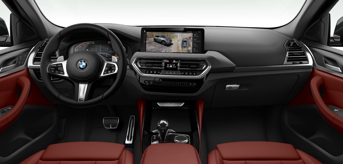 BMW BMW X im Innenraum von vorne
