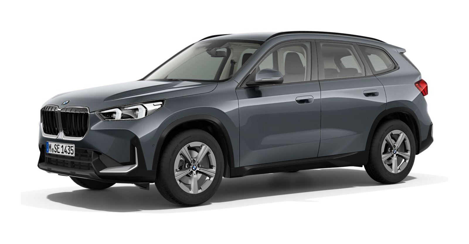 BMW X1 sDrive20i in Grau von vorne