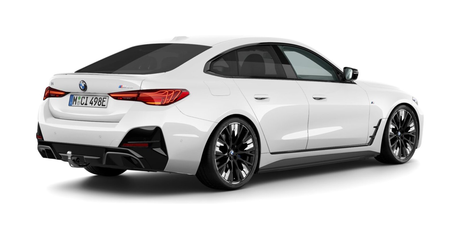 BMW BMW I in Weiß von hinten