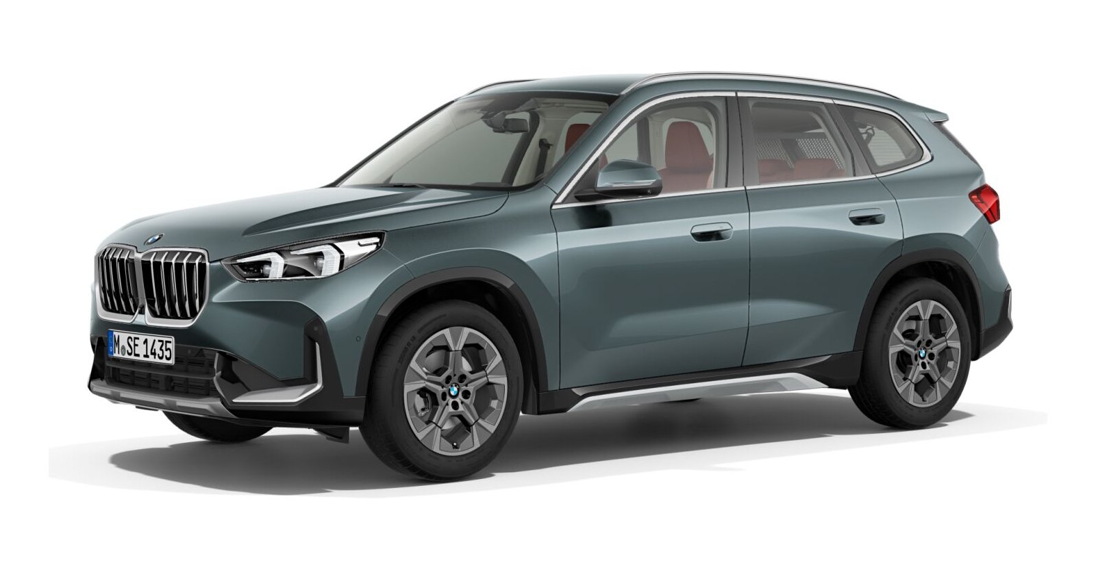 BMW BMW X in Grün von vorne