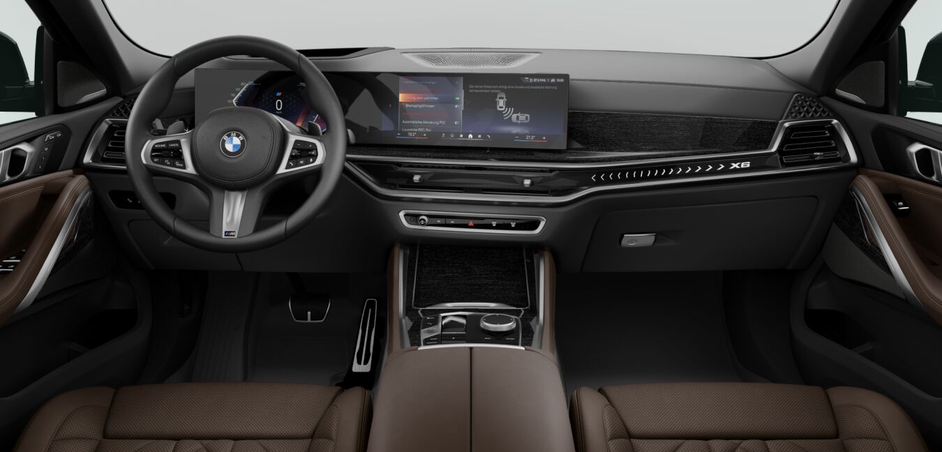 BMW BMW X im Innenraum von vorne