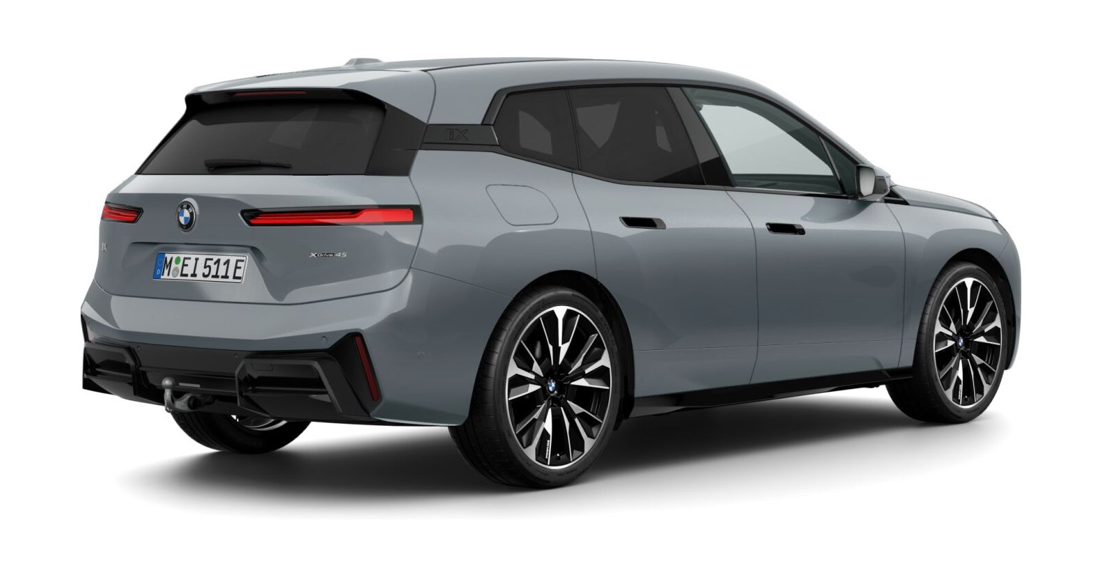 BMW BMW I in Grau von hinten