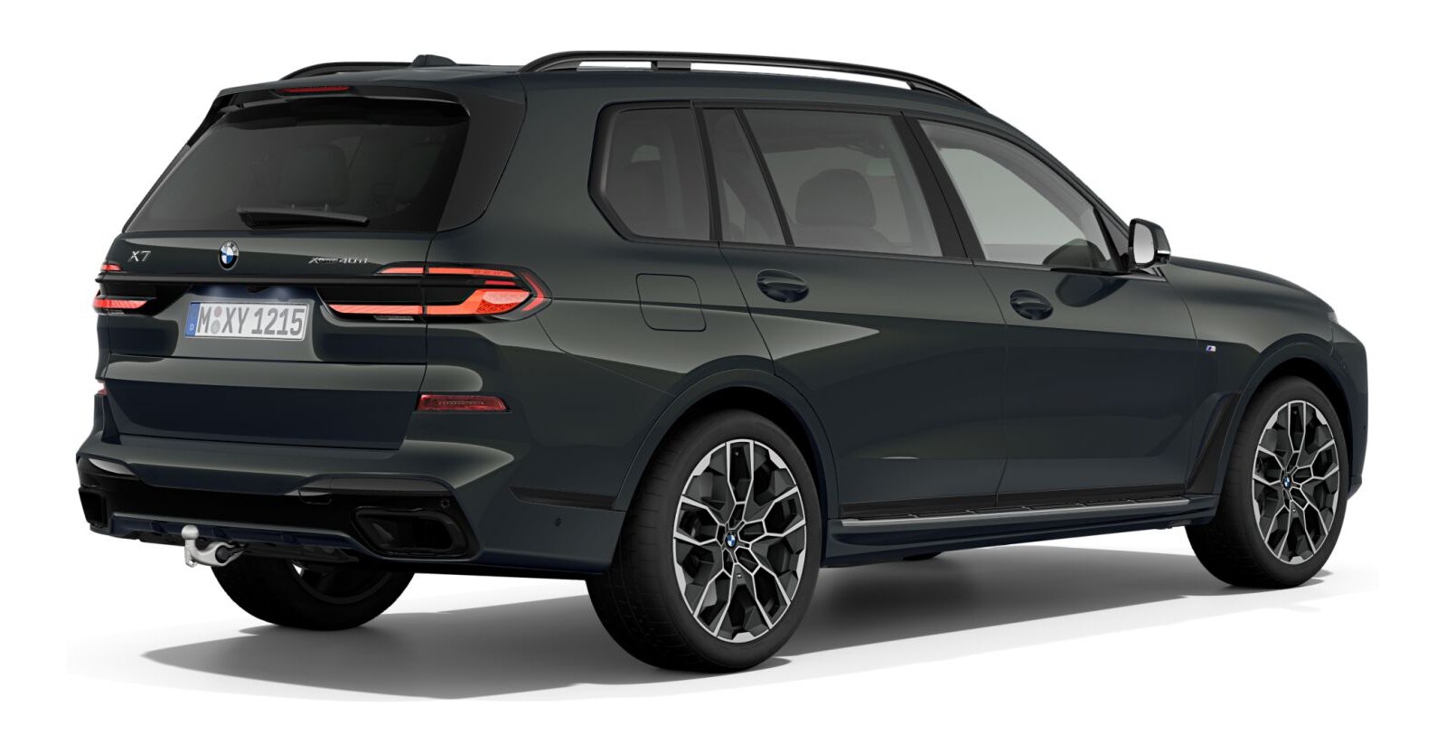 BMW BMW X in Grau von hinten BMW BMW X in Grau von hinten
