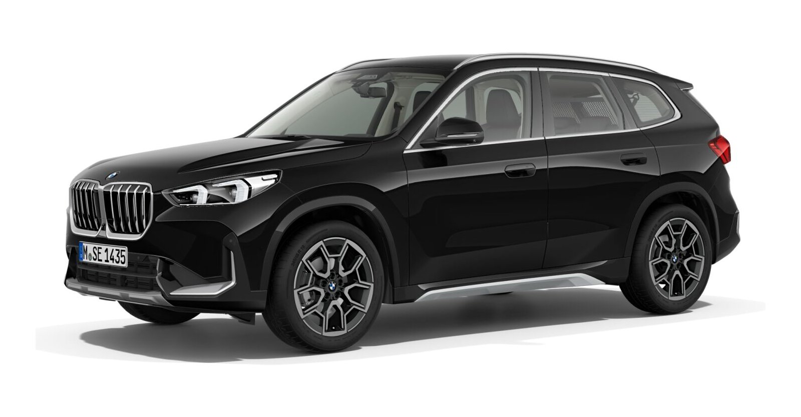 BMW BMW X in Schwarz von vorne
