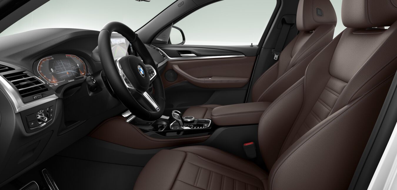 BMW BMW X im Innenraum seitlich