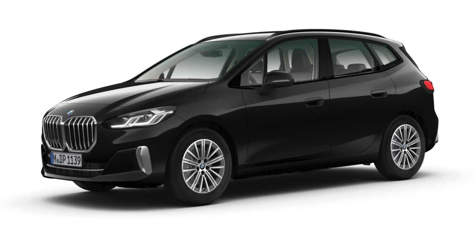 BMW BMW 2er in Schwarz von vorne