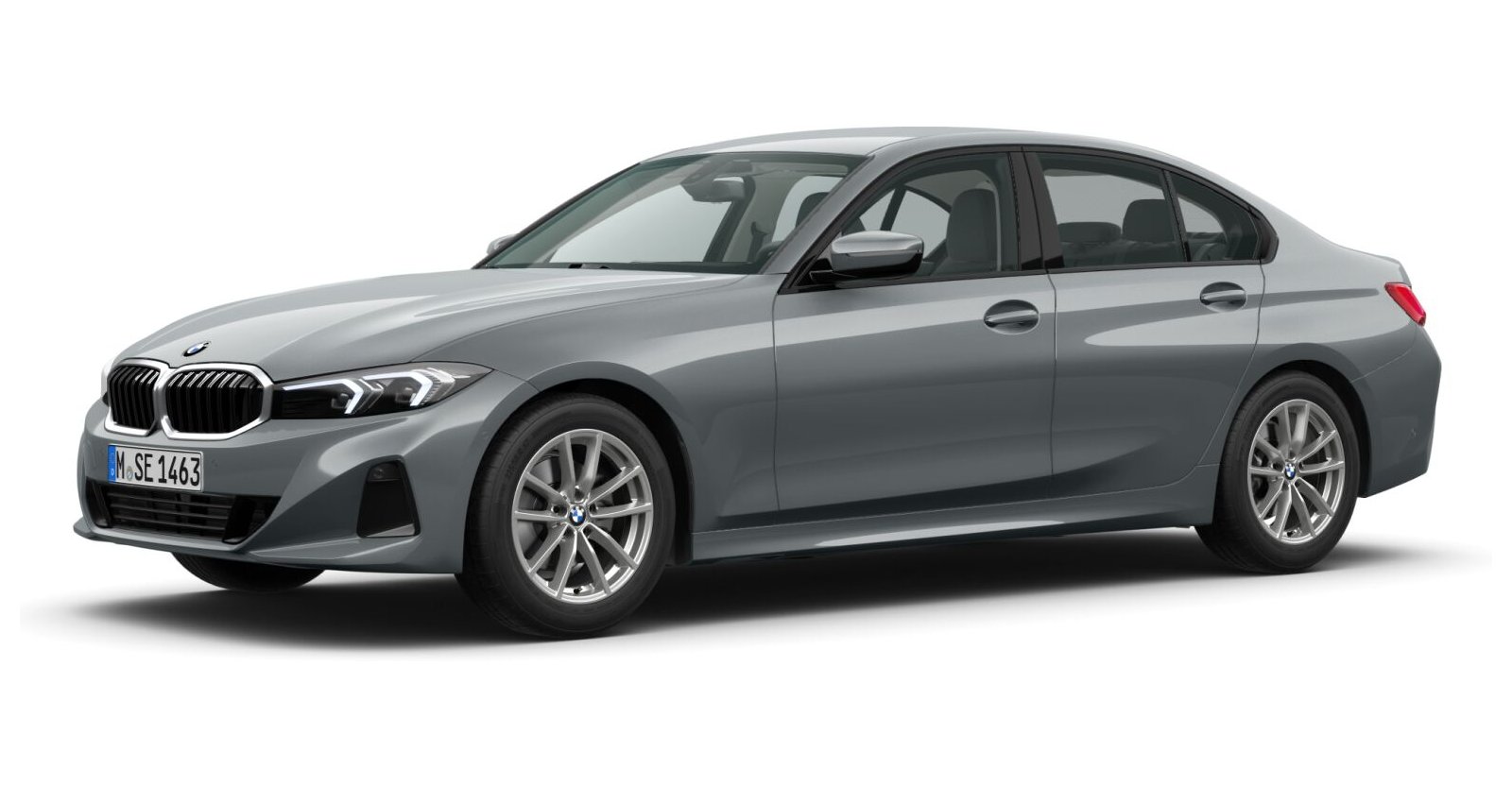 BMW BMW 3er in Grau von vorne