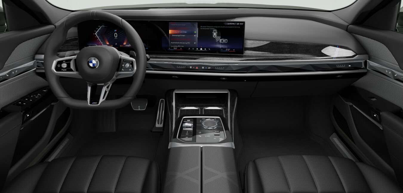 BMW BMW 7er im Innenraum von vorne BMW BMW 7er im Innenraum von vorne