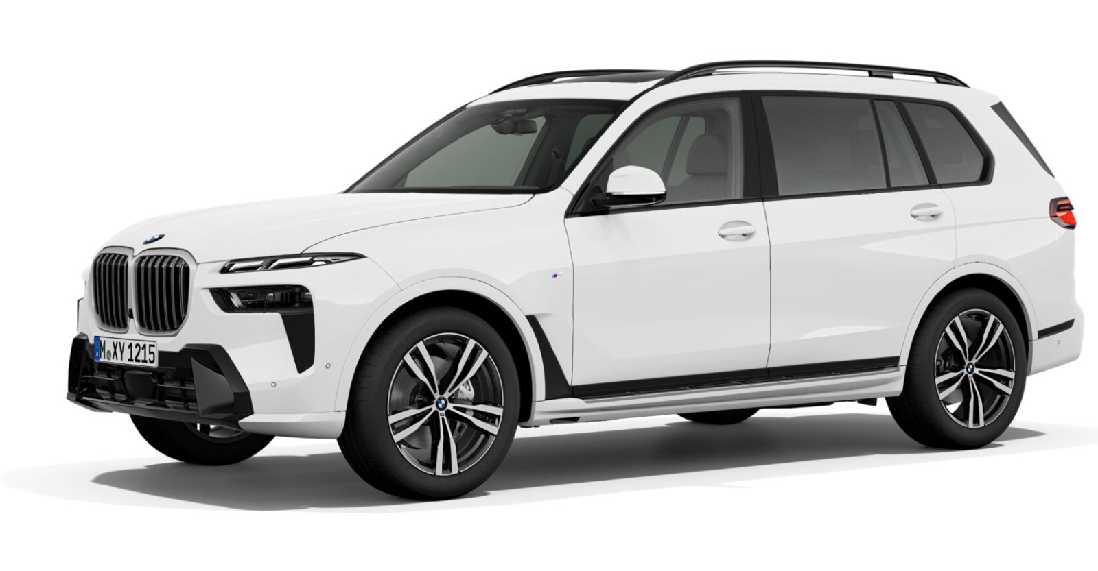 BMW BMW X in Weiß von vorne