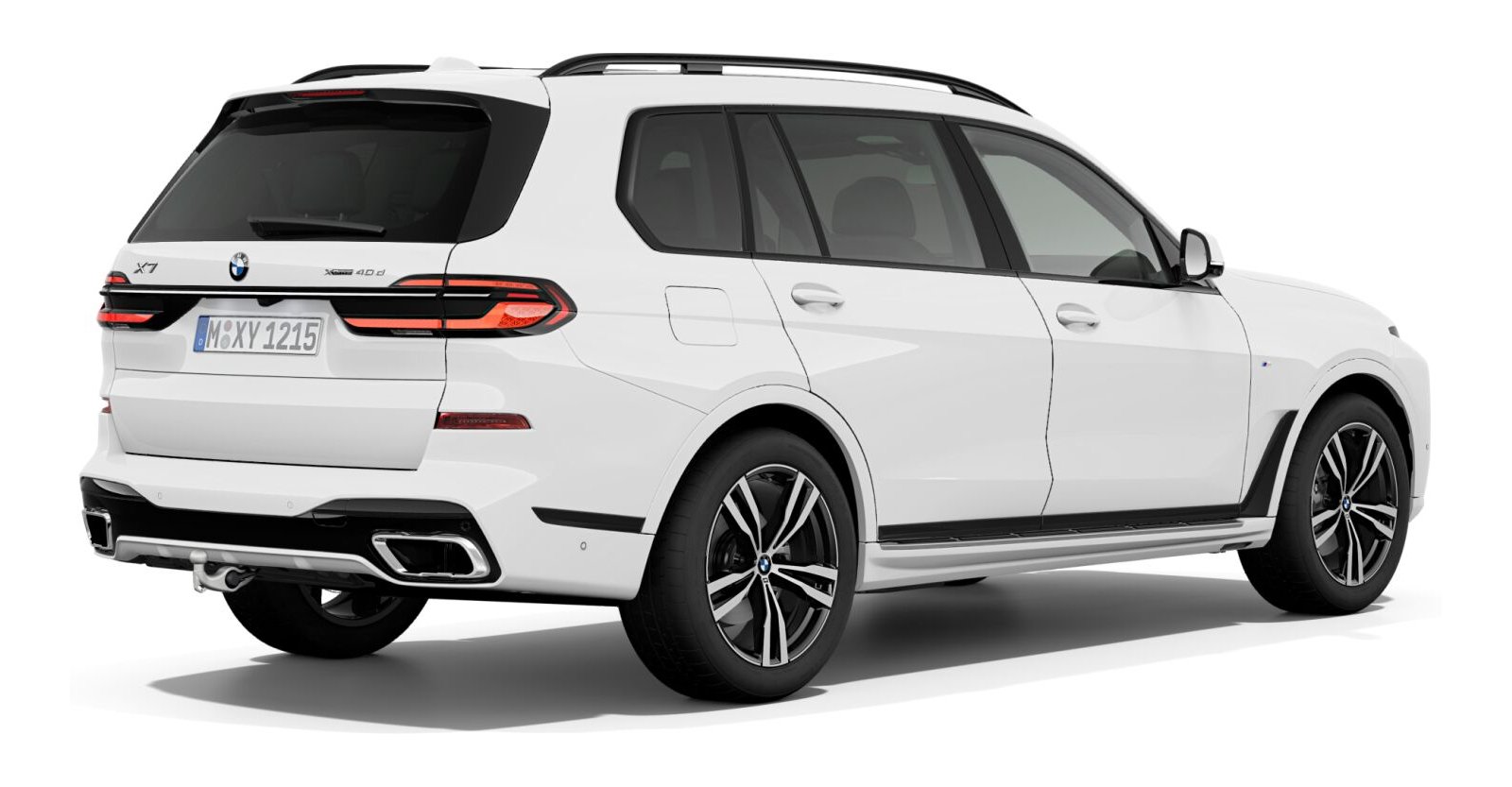 BMW BMW X in Weiß von hinten