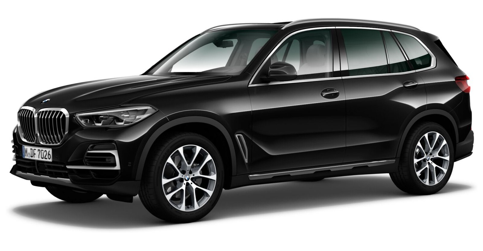 BMW BMW X in Schwarz von vorne BMW BMW X in Schwarz von vorne