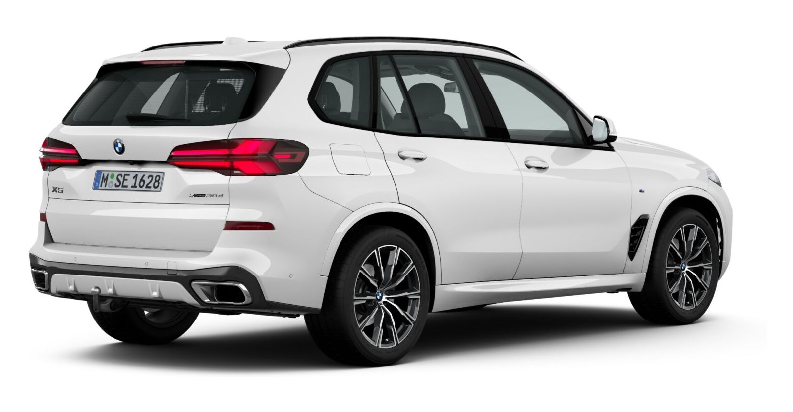 BMW BMW X in Weiß von hinten