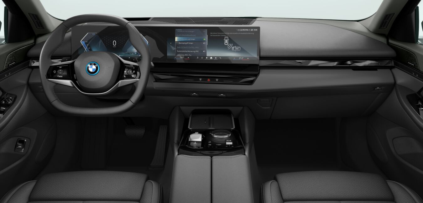 BMW BMW 5er im Innenraum von vorne BMW BMW 5er im Innenraum von vorne