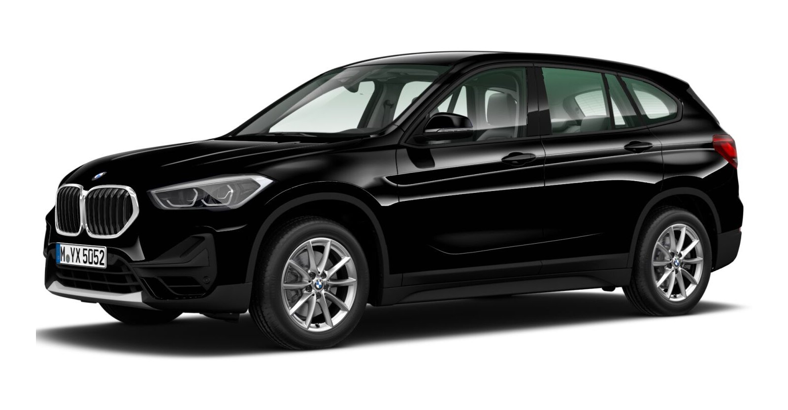 BMW BMW X in Schwarz von vorne BMW BMW X in Schwarz von vorne