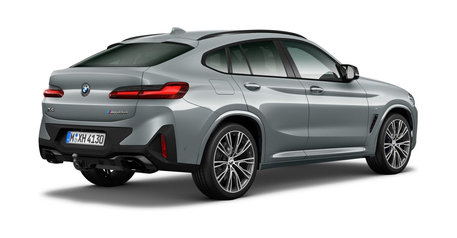 BMW BMW X in Grau von hinten BMW BMW X in Grau von hinten