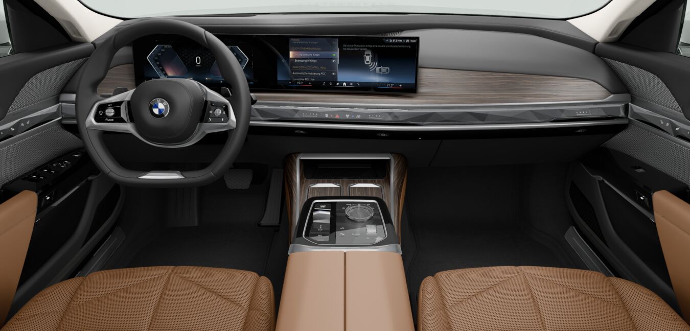 BMW BMW 7er im Innenraum von vorne