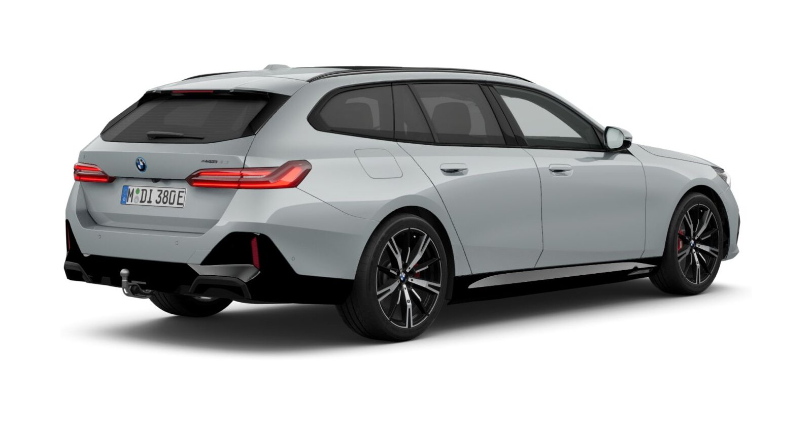 BMW BMW I in Grau von hinten