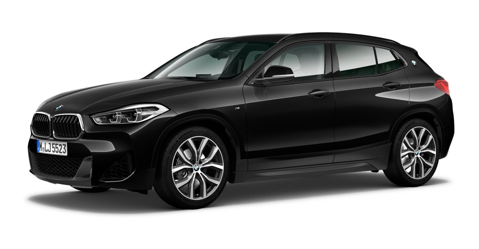 BMW BMW X in Schwarz von vorne BMW BMW X in Schwarz von vorne