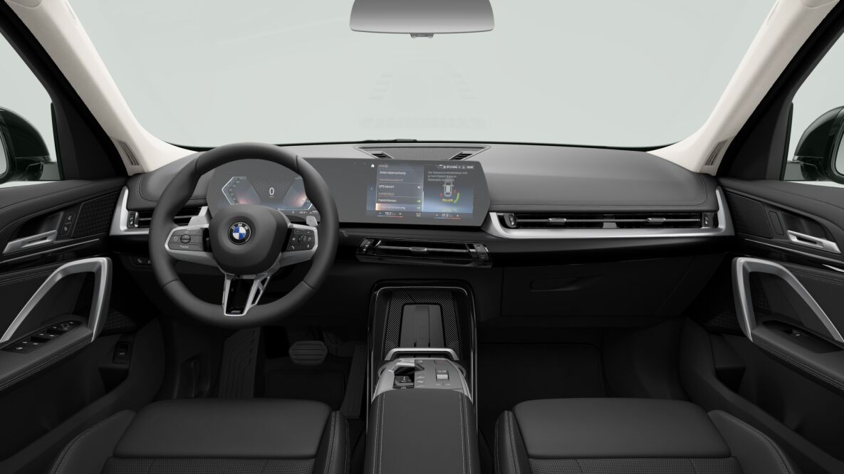 BMW BMW X im Innenraum von vorne