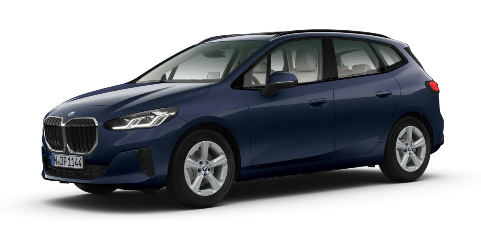 BMW BMW 2er in Blau von vorne