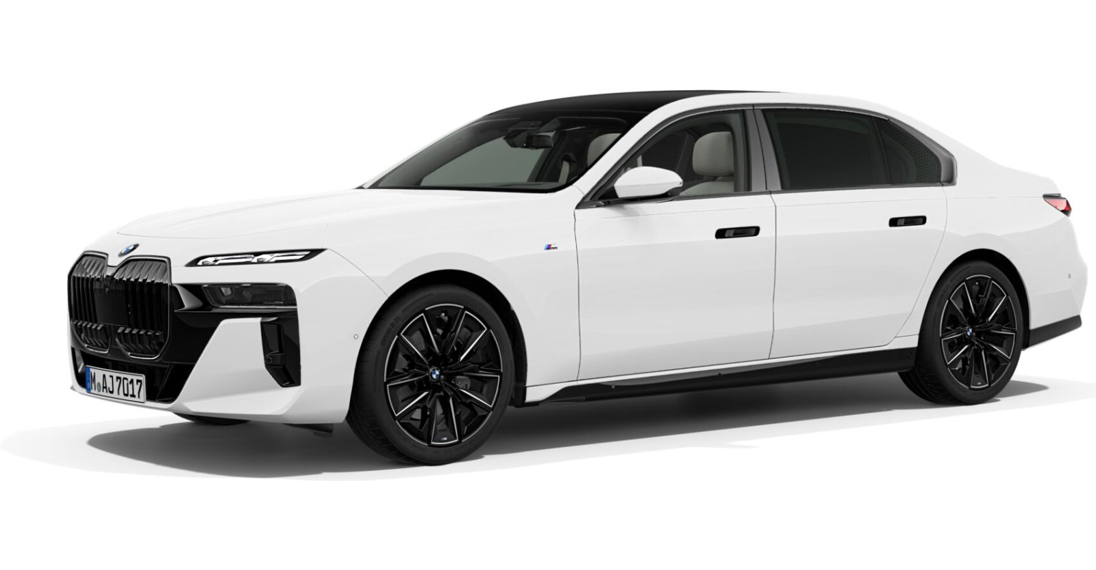 BMW BMW 7er in Individual von vorne