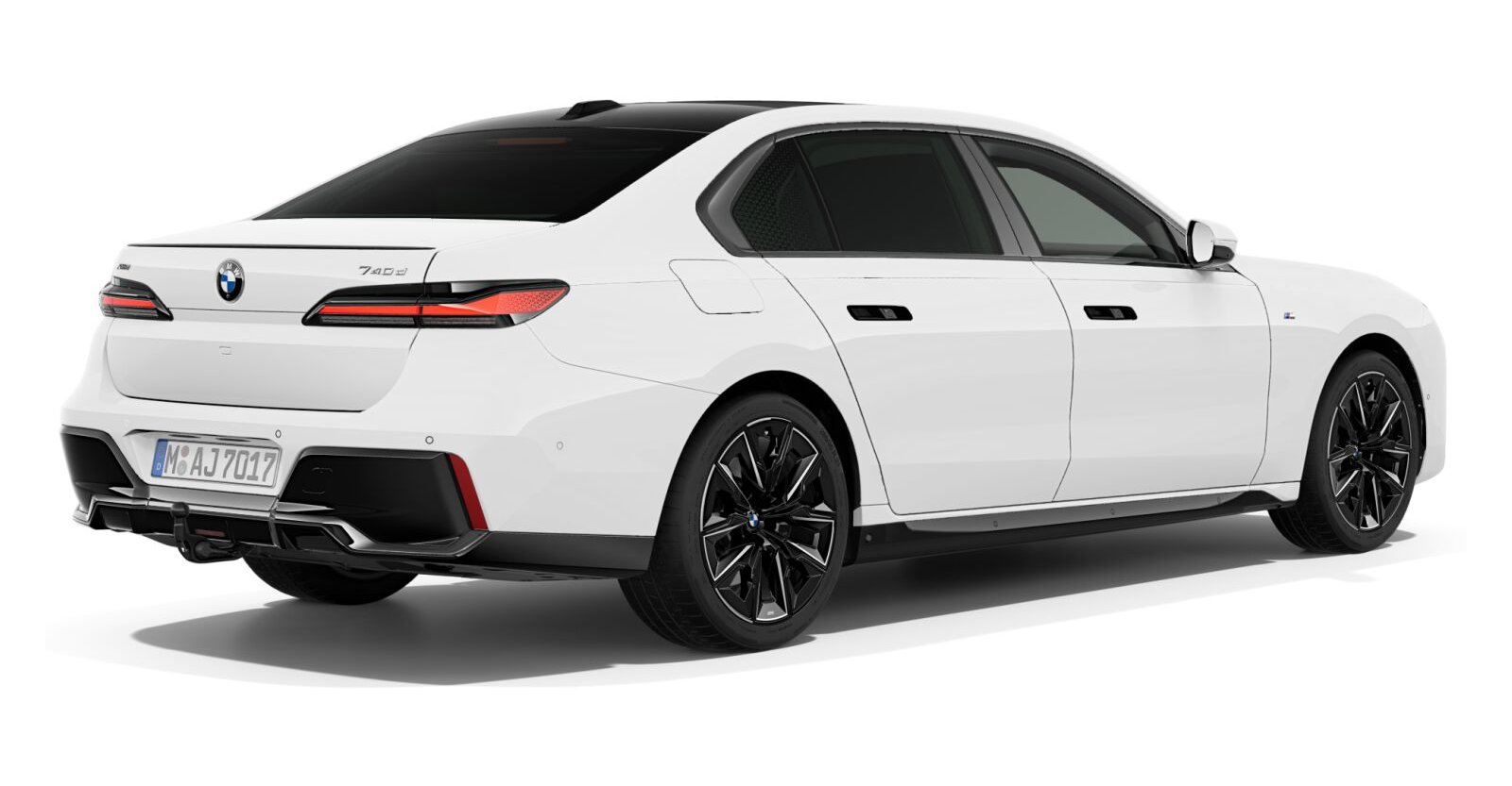BMW BMW 7er in Individual von hinten