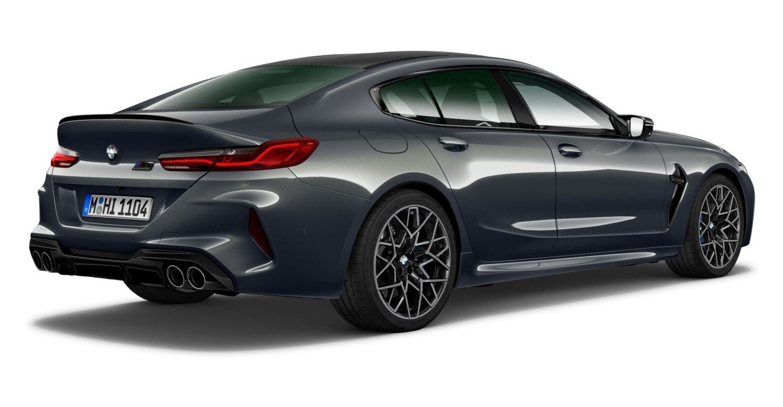 BMW BMW M in Grau von hinten