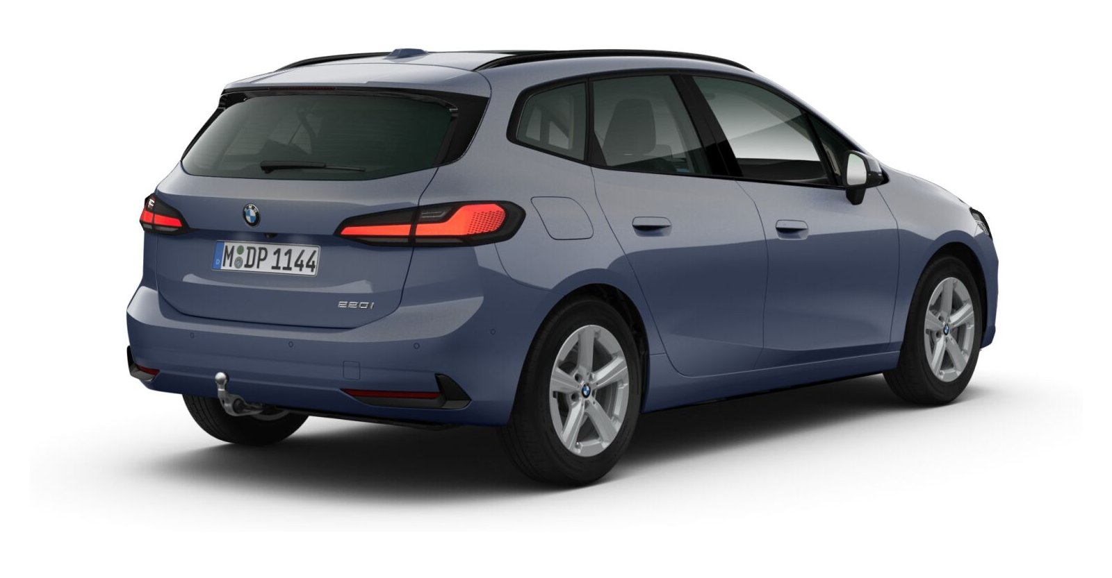 BMW BMW 2er in Grau von hinten