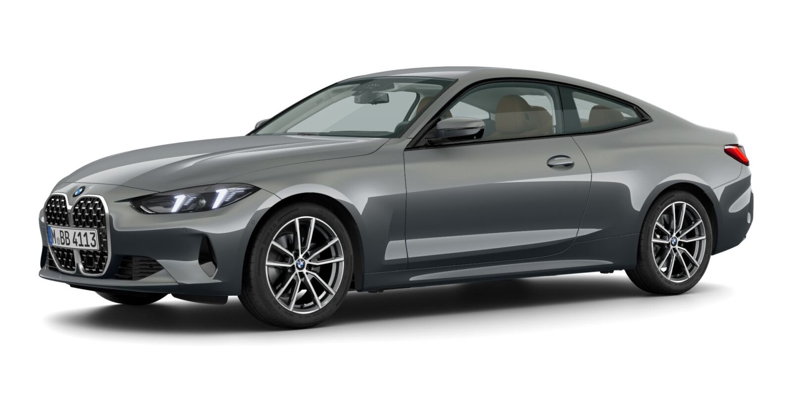 BMW BMW 4er in Grau von vorne BMW BMW 4er in Grau von vorne