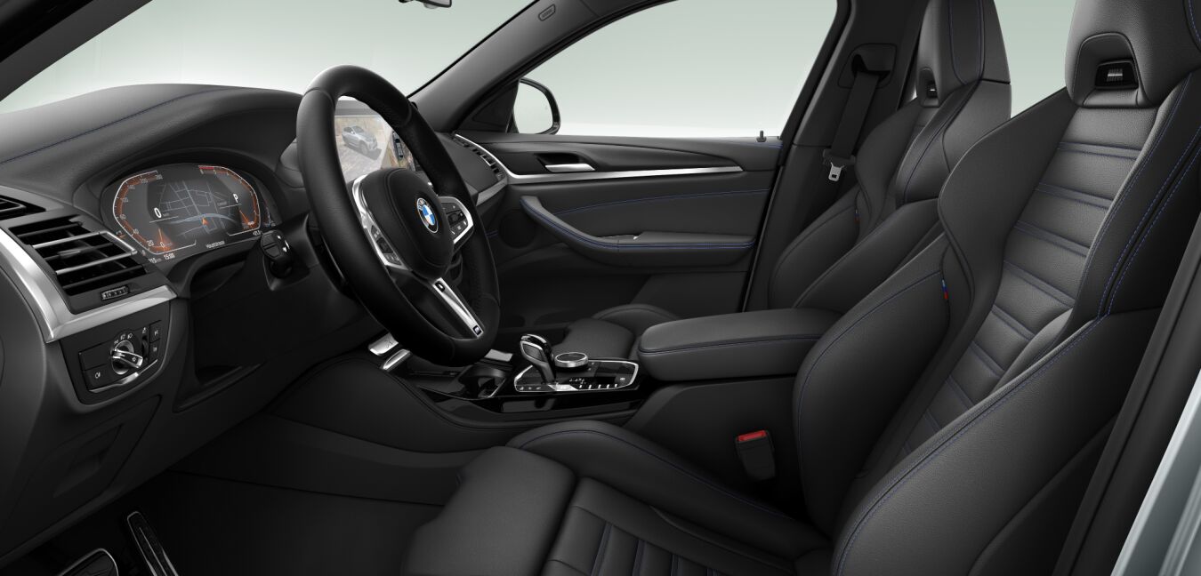 BMW BMW X im Innenraum seitlich