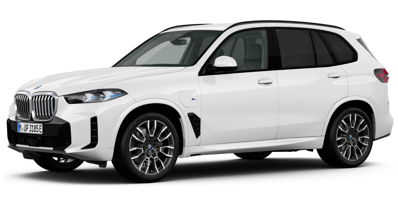 BMW X5 xDrive50e in Weiß von vorne BMW X5 xDrive50e in Weiß von vorne
