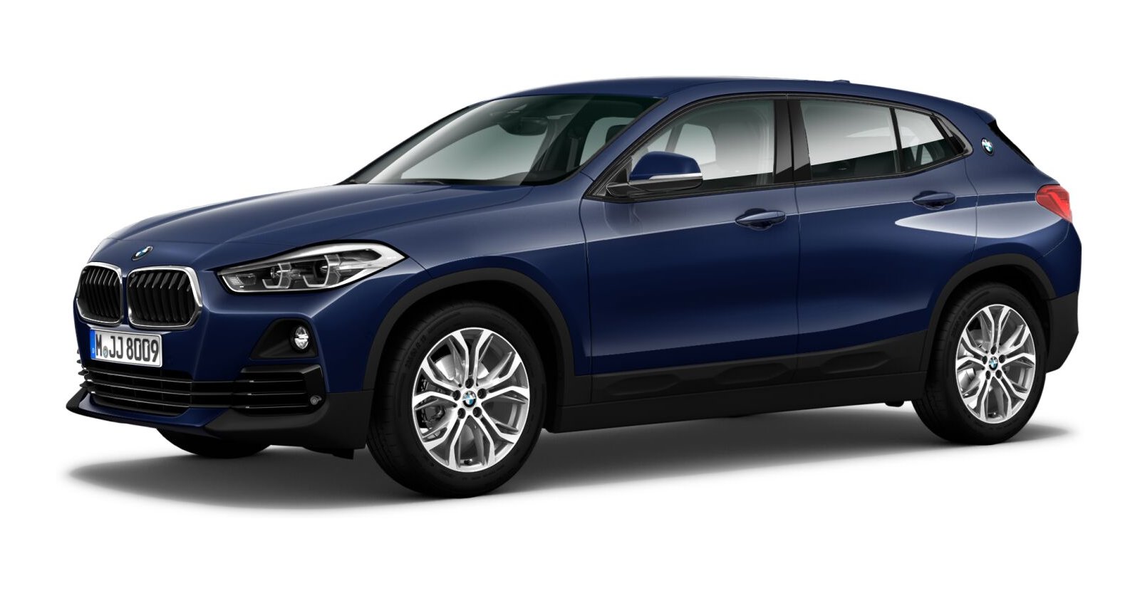 BMW BMW X in Blau von vorne