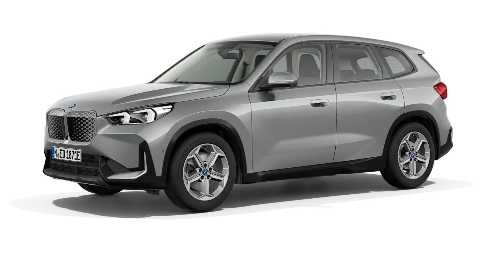 BMW BMW I in Grau von vorne