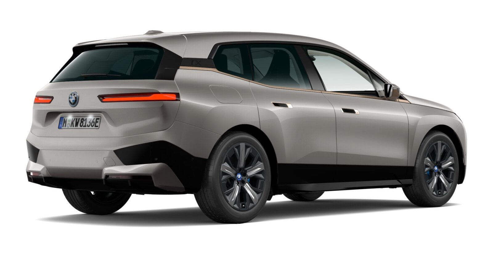 BMW BMW I in Grau von hinten