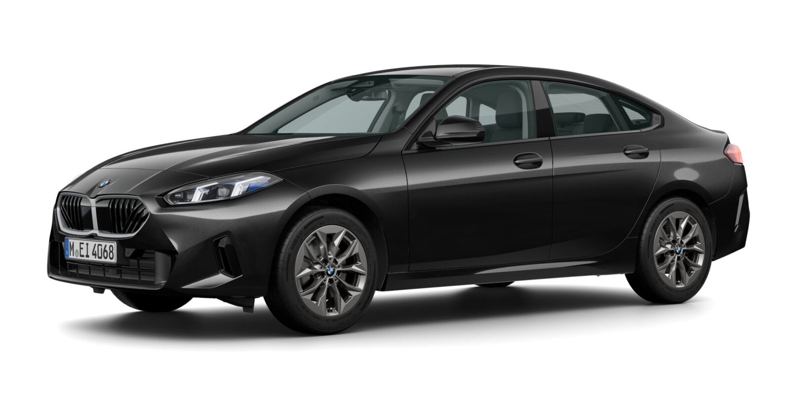 BMW BMW 2er in Schwarz von vorne