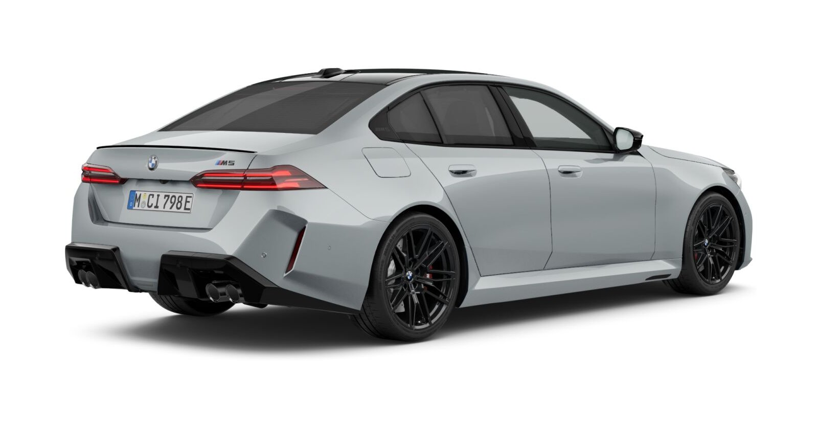 BMW BMW M in Grau von hinten