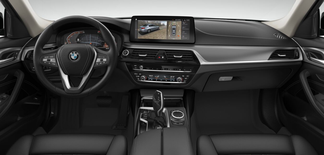 BMW BMW 5er im Innenraum von vorne BMW BMW 5er im Innenraum von vorne