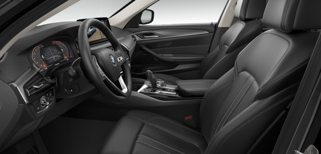 BMW BMW 5er im Innenraum seitlich BMW BMW 5er im Innenraum seitlich