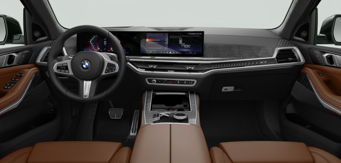 BMW BMW X im Innenraum von vorne