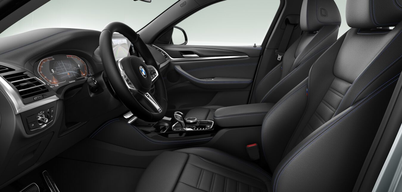 BMW BMW X im Innenraum seitlich