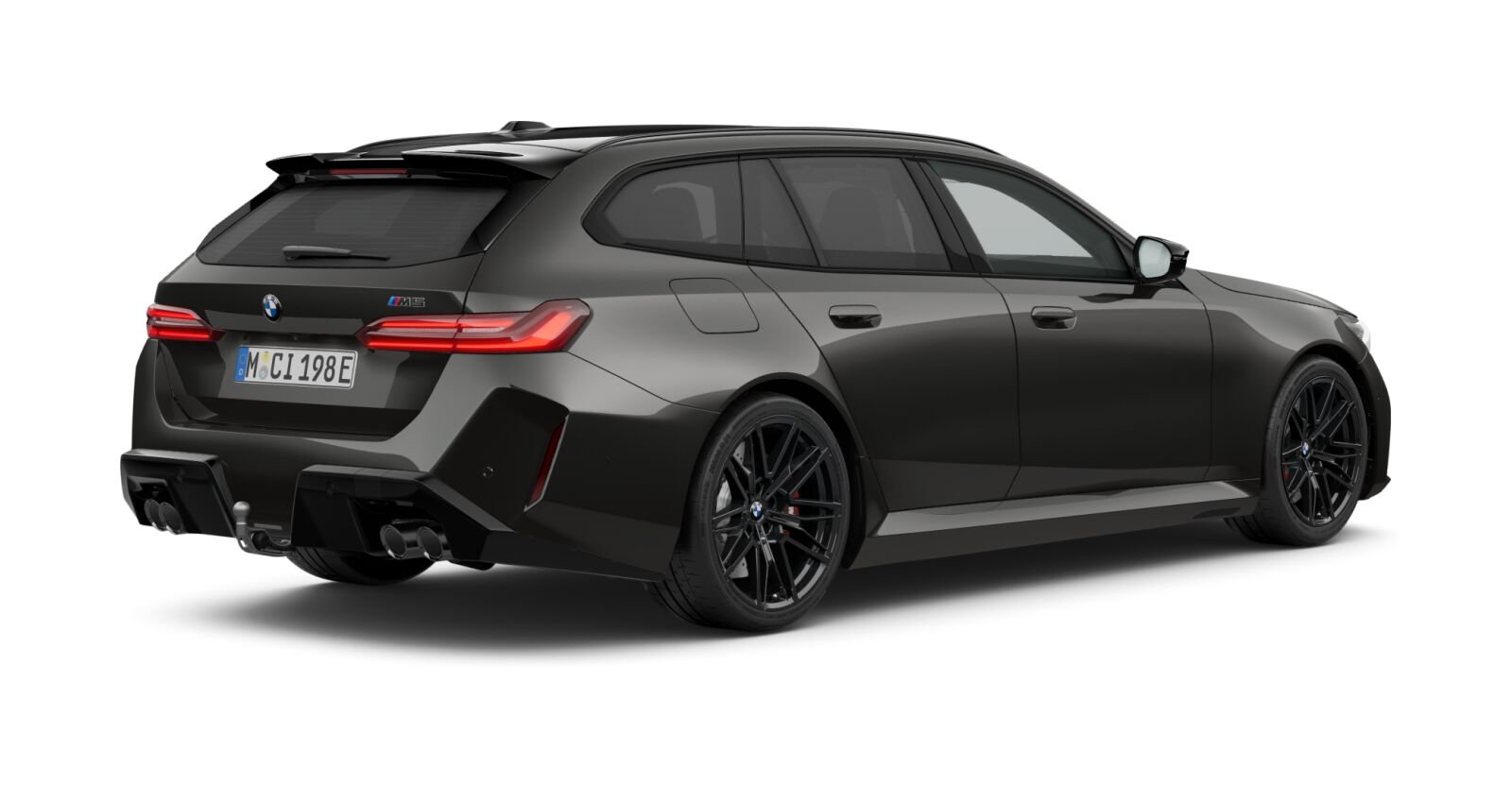 BMW BMW M in Grau von hinten