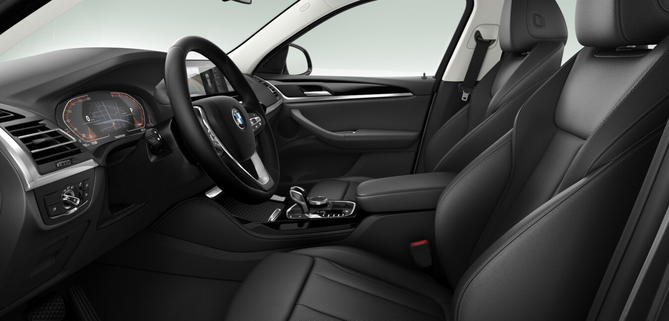 BMW BMW X im Innenraum seitlich