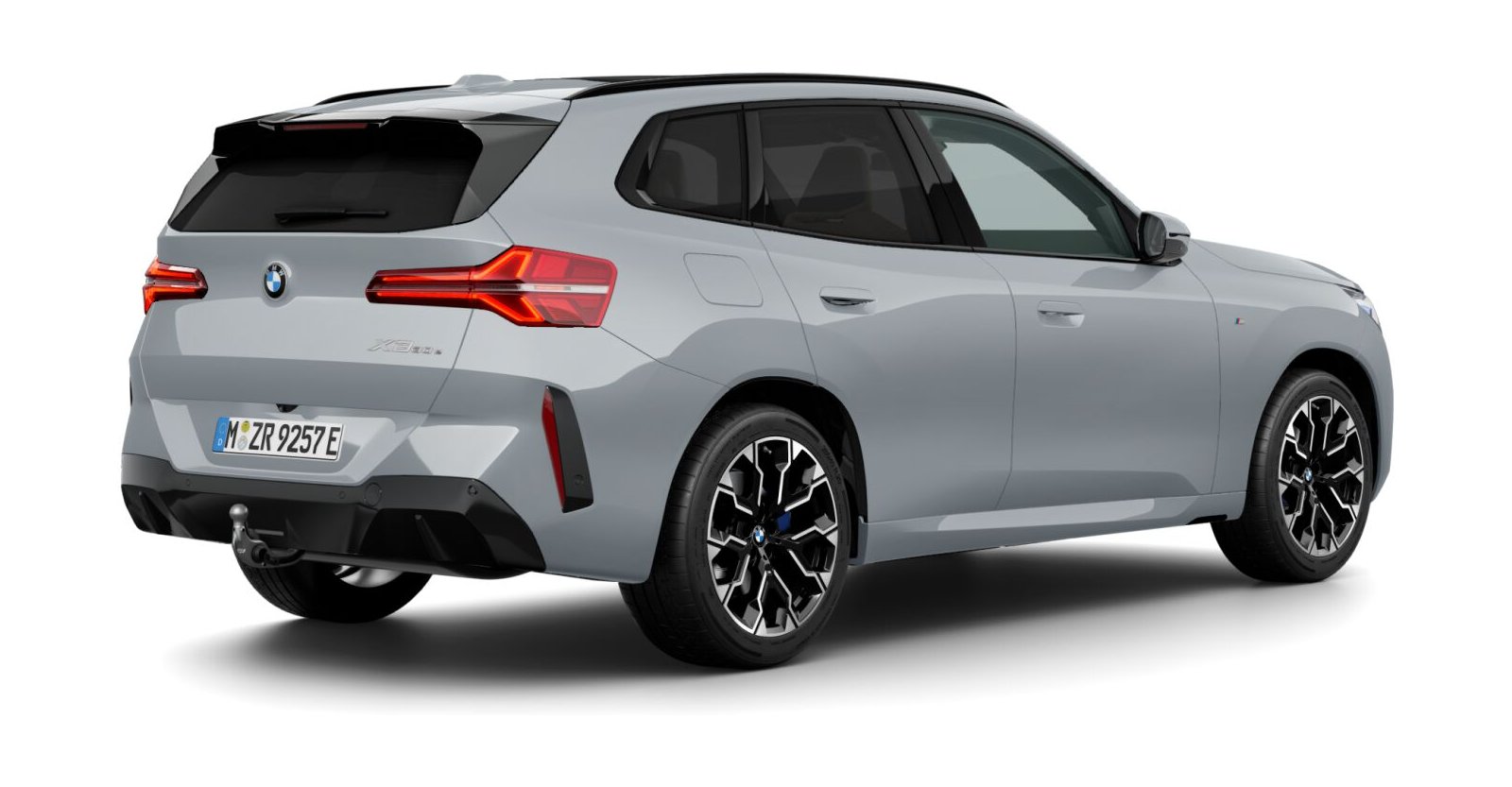 BMW BMW X in Grau von hinten