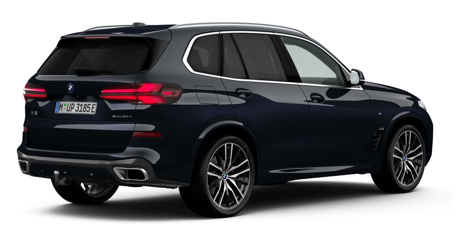 BMW BMW X in Schwarz von hinten BMW BMW X in Schwarz von hinten
