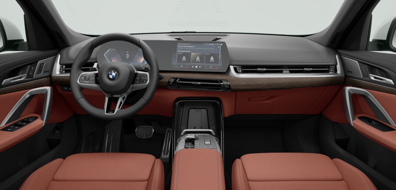 BMW BMW X im Innenraum von vorne