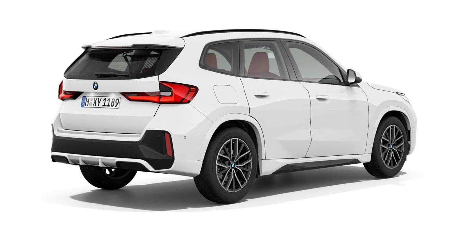 BMW BMW X in Weiß von hinten