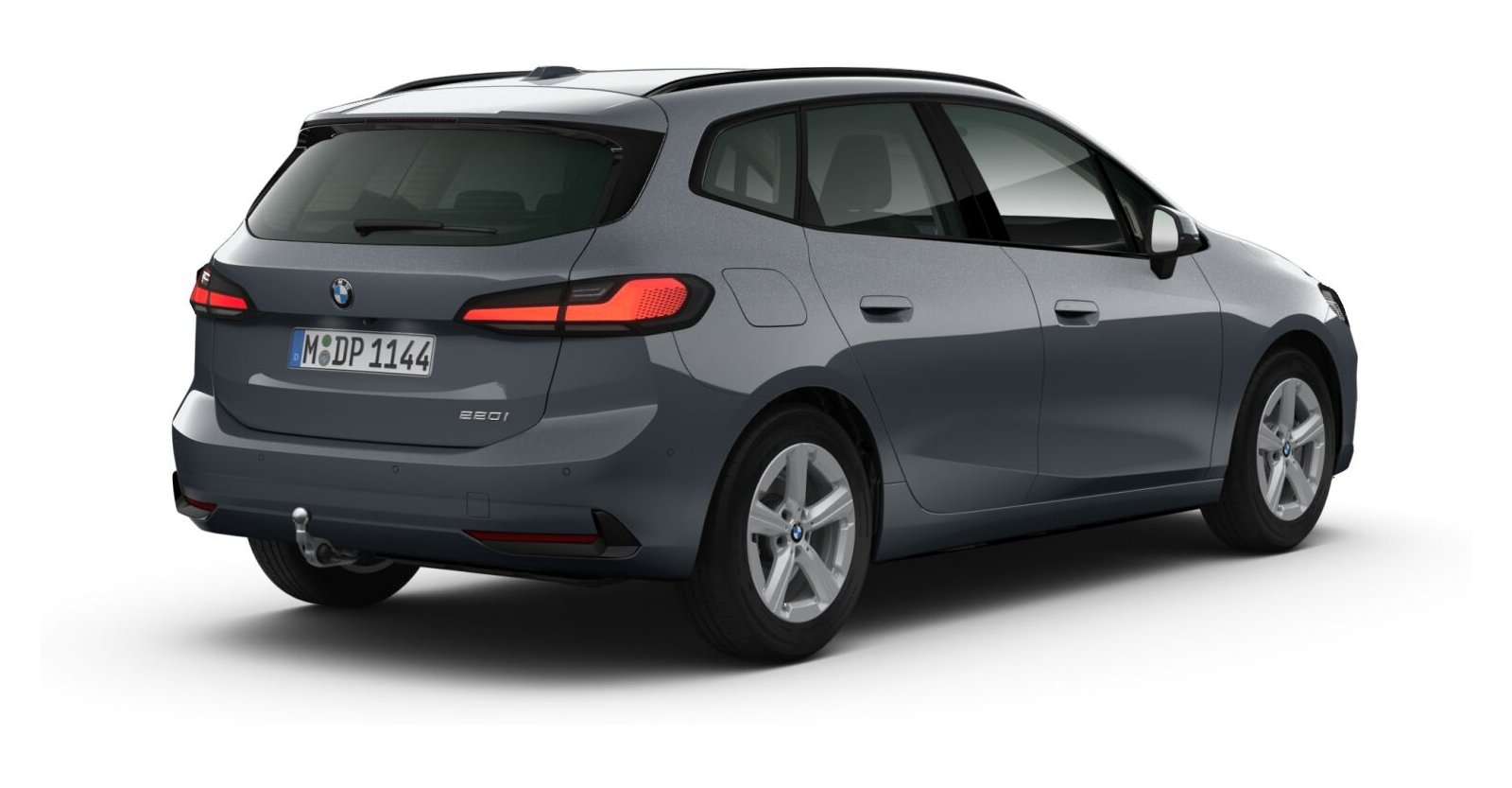 BMW BMW 2er in Grau von hinten