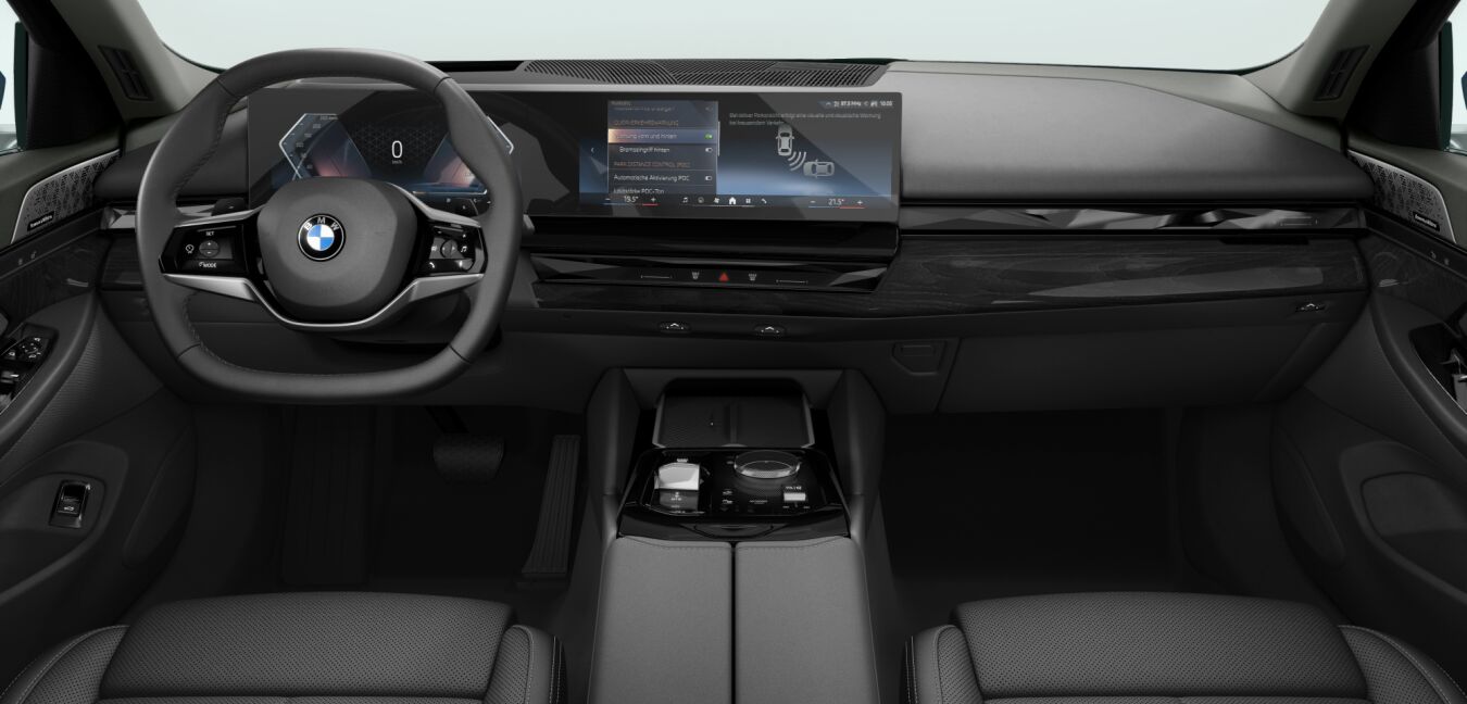 BMW BMW 5er im Innenraum von vorne BMW BMW 5er im Innenraum von vorne