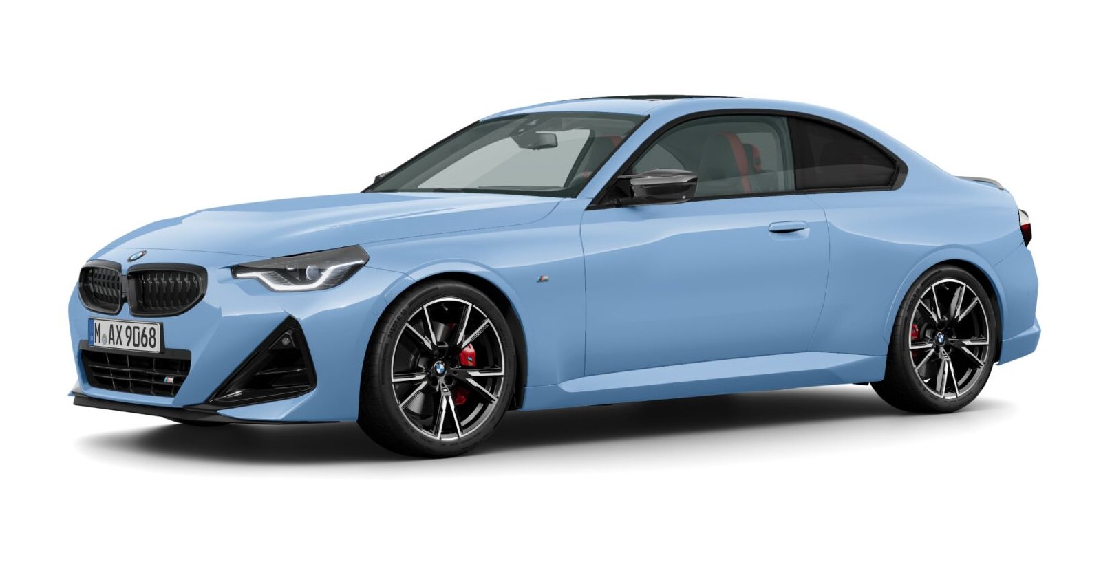 BMW BMW 2er in Blau von vorne